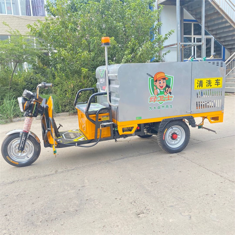 那曲电动高压冲洗车CX700A（不锈钢箱体）