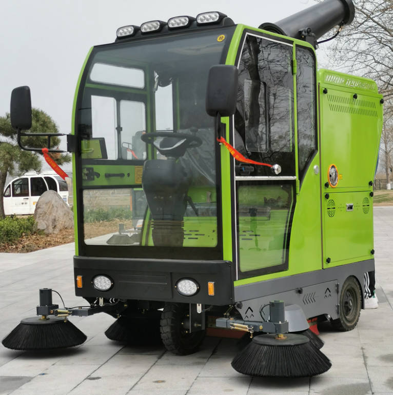 那曲道路清洁广泛应用电动环卫清扫车